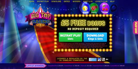 big top casino reviews,Big Top Casino Review [2024] Get Free Spins Under the Klosh